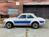 Loose Hot Wheels 1970 Ford Escort RS 1600 Dressed in White and Blue