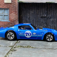 Loose Hot Wheels - 1970 Pontiac Firebird - Blue