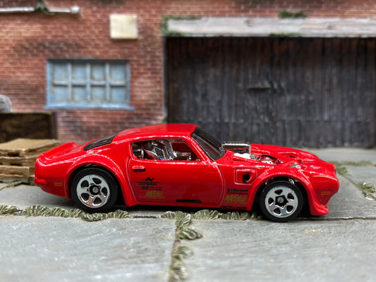 Loose Hot Wheels - 1970 Pontiac Firebird - Red