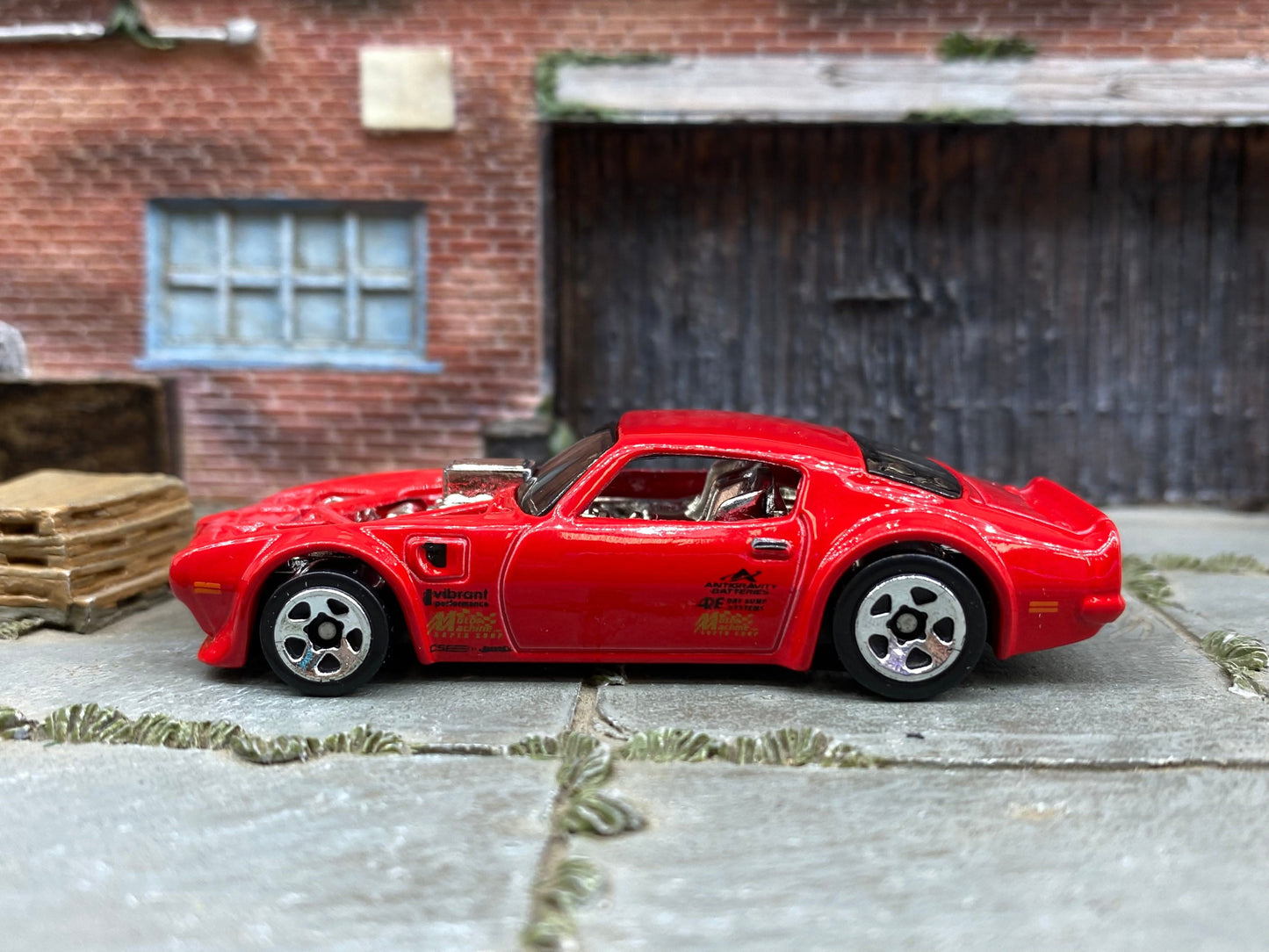 Loose Hot Wheels - 1970 Pontiac Firebird - Red