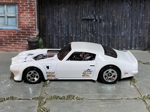 Loose Hot Wheels - 1970 Pontiac Firebird - White