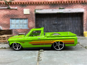Loose Hot Wheels - 1971 Chevy LUV Pick Up Drag Truck - Green