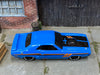 Loose Hot Wheels - 1971 Dodge Challenger - Blue and Black