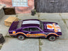 Loose Hot Wheels 1971 Ford Maverick Grabber Dressed in Purple and Orange Hot Wheels Livery