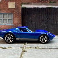 Loose Hot Wheels - 1971 Lamborghini Miura SV - Blue and Silver