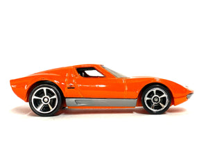 Loose Hot Wheels - 1971 Lamborghini Miura SV - Orange