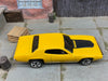 Loose Hot Wheels 1971 Plymouth GTX Dressed in Yellow and Black