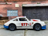 Loose Hot Wheels 1971 Porsche 911 Dressed in White and Red Urban Outlaw Livery