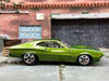 Loose Hot Wheels 1972 Ford Grand Torino Sport Dressed in Green with Green Stripes