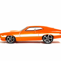 Loose Hot Wheels - 1972 Ford Grand Torino Sport - Orange and White