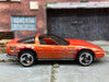 Loose Hot Wheels 1980 Chevy Corvette 80's Corvette Dressed in Orange with Flames