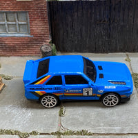 Loose Hot Wheels - 1984 Audi Sport Quattro - Blue #1 Race Livery