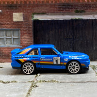 Loose Hot Wheels - 1984 Audi Sport Quattro - Blue #1 Race Livery