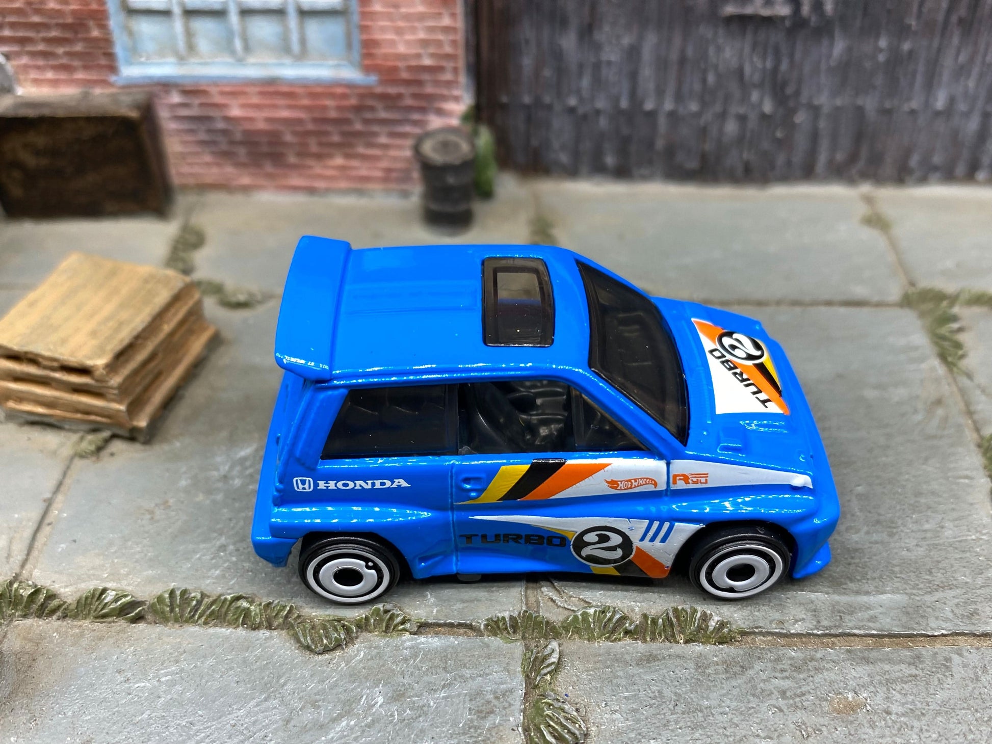 Loose Hot Wheels - 1985 Honda City Turbo II - Blue