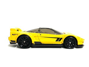 Loose Hot Wheels - 1990 Acura NSX - Yellow and Black