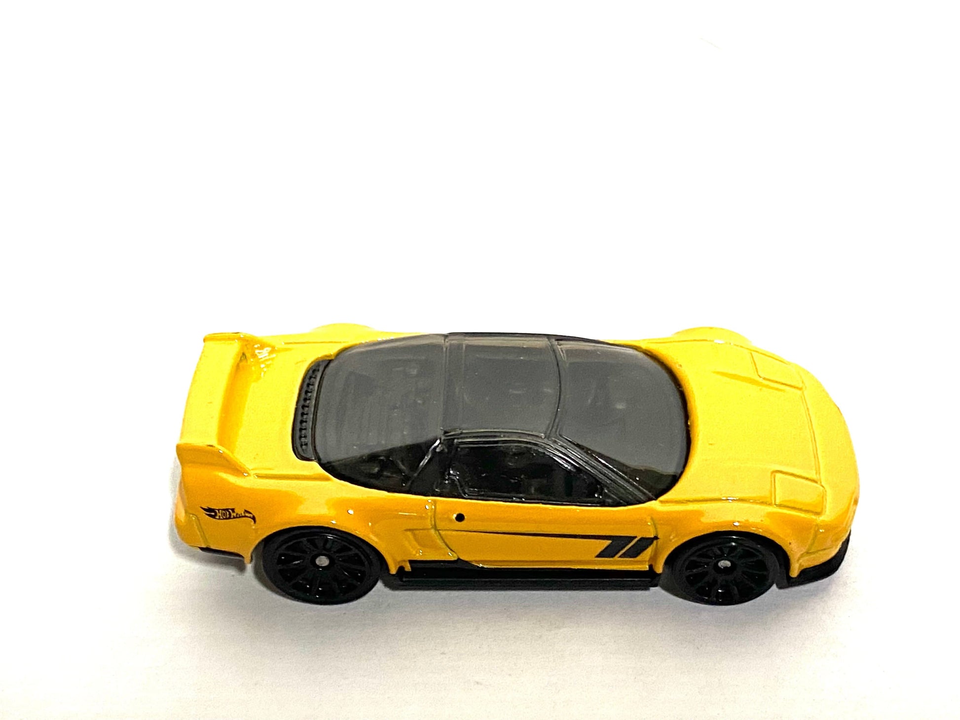 Loose Hot Wheels - 1990 Acura NSX - Yellow and Black