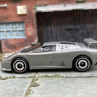 Loose Hot Wheels - 1994 Bugatti EB110 SS - Silver