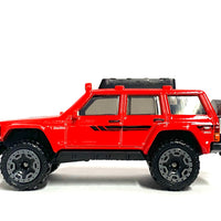 Loose Hot Wheels - 1995 Jeep Cherokee - Red