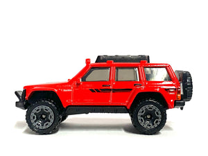 Loose Hot Wheels - 1995 Jeep Cherokee - Red