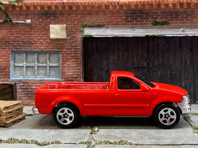 Loose Hot Wheels - 1997 Ford F150 Truck - Red