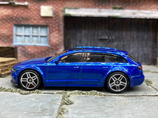 Loose Hot Wheels - 2017 Audi RS6 Avant - Blue