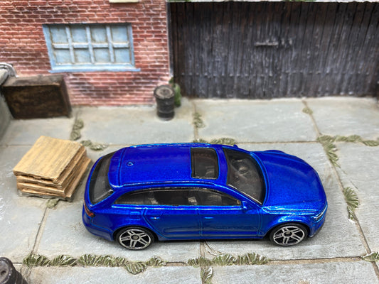 Loose Hot Wheels - 2017 Audi RS6 Avant - Blue