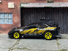 Loose Hot Wheels - 2006 Pontiac GTO Drag Car - Black and Yellow Pontiac Livery