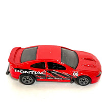 Loose Hot Wheels - 2006 Pontiac GTO Drag Car - Red and Black Pontiac Livery
