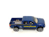 Loose Hot Wheels - 2009 Ford F150 - Blue and Yellow Goodyear Livery