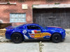 Loose Hot Wheels 2010 Ford Mustang Shelby GT500 Super Snake Dressed in Blue Hot Wheels Livery