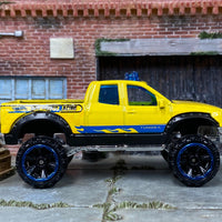 Loose Hot Wheels - 2010 Toyota Tundra Off Road 4x4 - Yellow and Blue