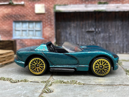 Loose Hot Wheels - 2013 Dodge Viper - Teal