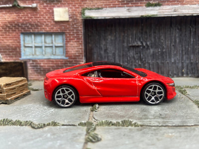 Loose Hot Wheels: 2017 Acura NSX - Red