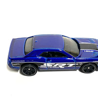 Loose Hot Wheels - 2018 Dodge Challenger SRT Demon - Blue and Black SRT