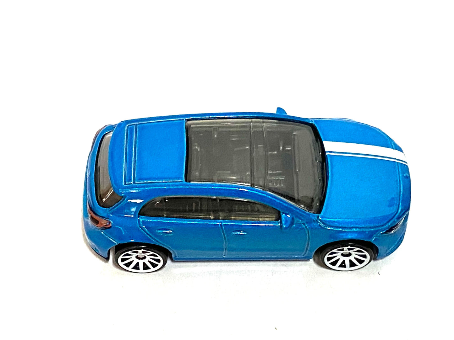 Loose Hot Wheels - 2019 Mercedes-Benz A Class - Blue and White
