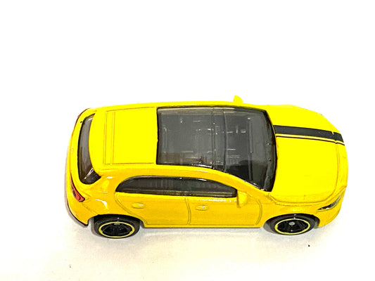 Loose Hot Wheels - 2019 Mercedes-Benz A Class - Yellow and Black