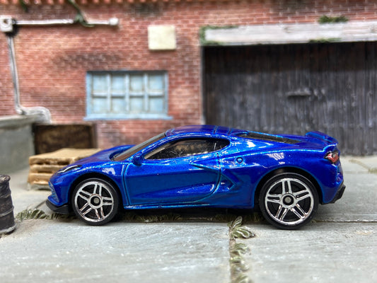 Loose Hot Wheels - 2020 Chevy Corvette - Blue