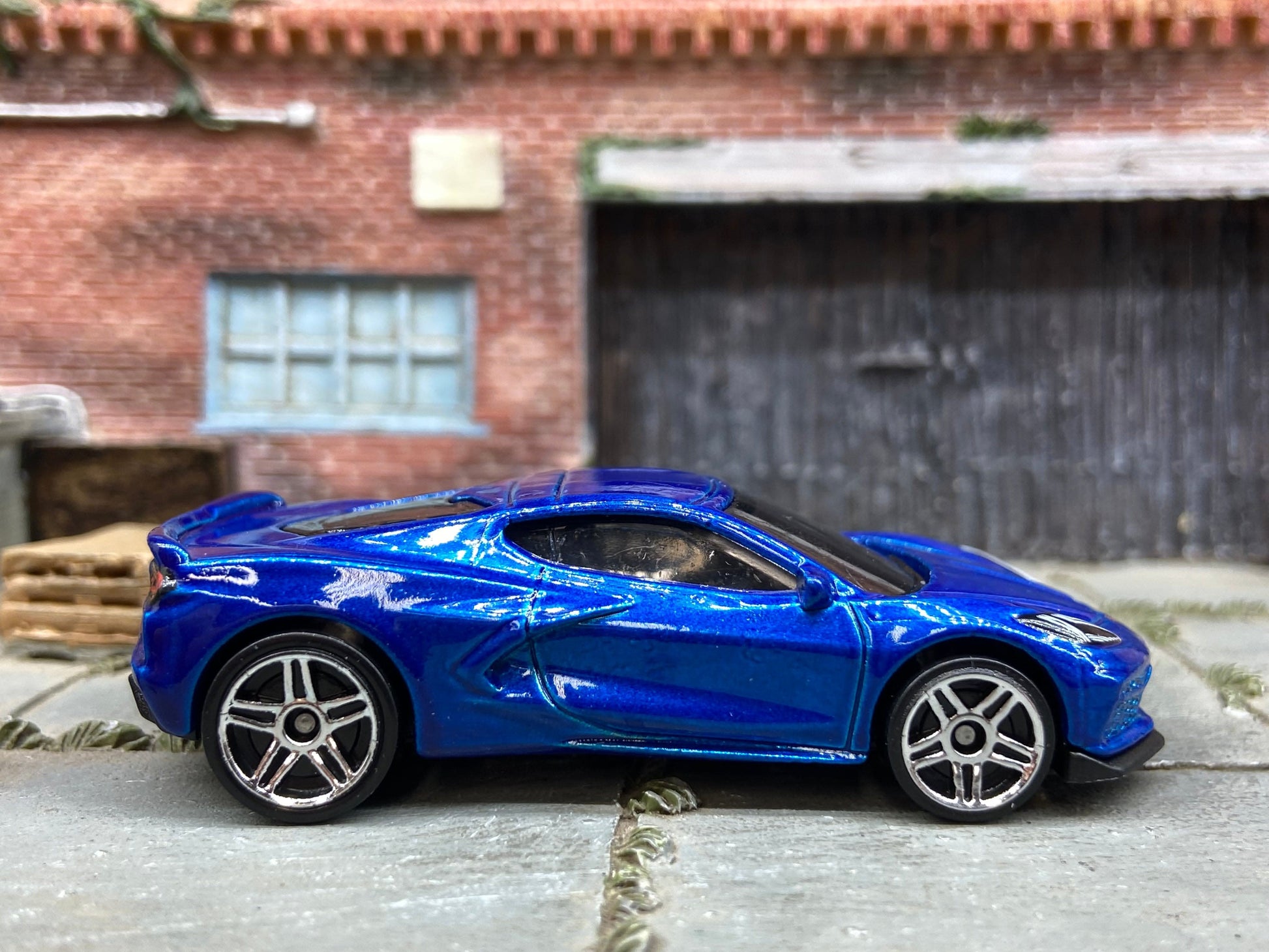 Loose Hot Wheels - 2020 Chevy Corvette - Blue