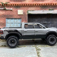 Loose Hot Wheels 2020 Dodge Ram 1500 Rebel 4x4 Truck In Silver