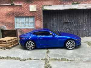 Loose Hot Wheels: 2020 Jaguare F-Type - Blue