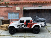 Loose Hot Wheels - 2020 Jeep Gladiator - White Borla