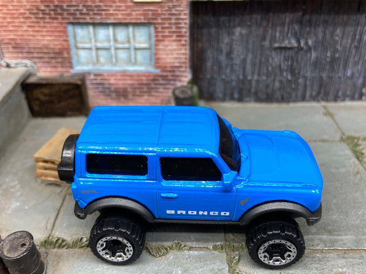 Loose Hot Wheels - 2021 Ford Bronco 4×4 - Blue