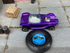 Loose Hot Wheels 25th Anniversary Redline Edition Beatnic Bandit Dressed in Purple