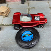 Loose Hot Wheels 25th Anniversary Redline Edition Beatnic Bandit Dressed in Red
