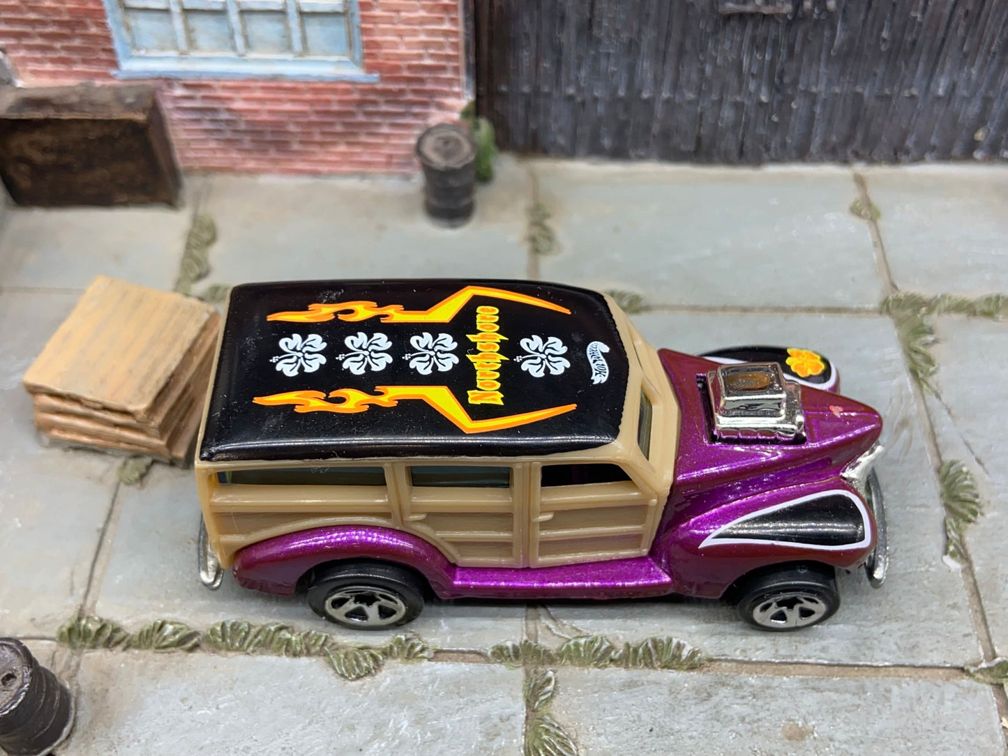Loose Hot Wheels - 40's Ford Woody - Purple