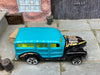 Loose Hot Wheels 40's Woody Dressed in Light Blue and Black