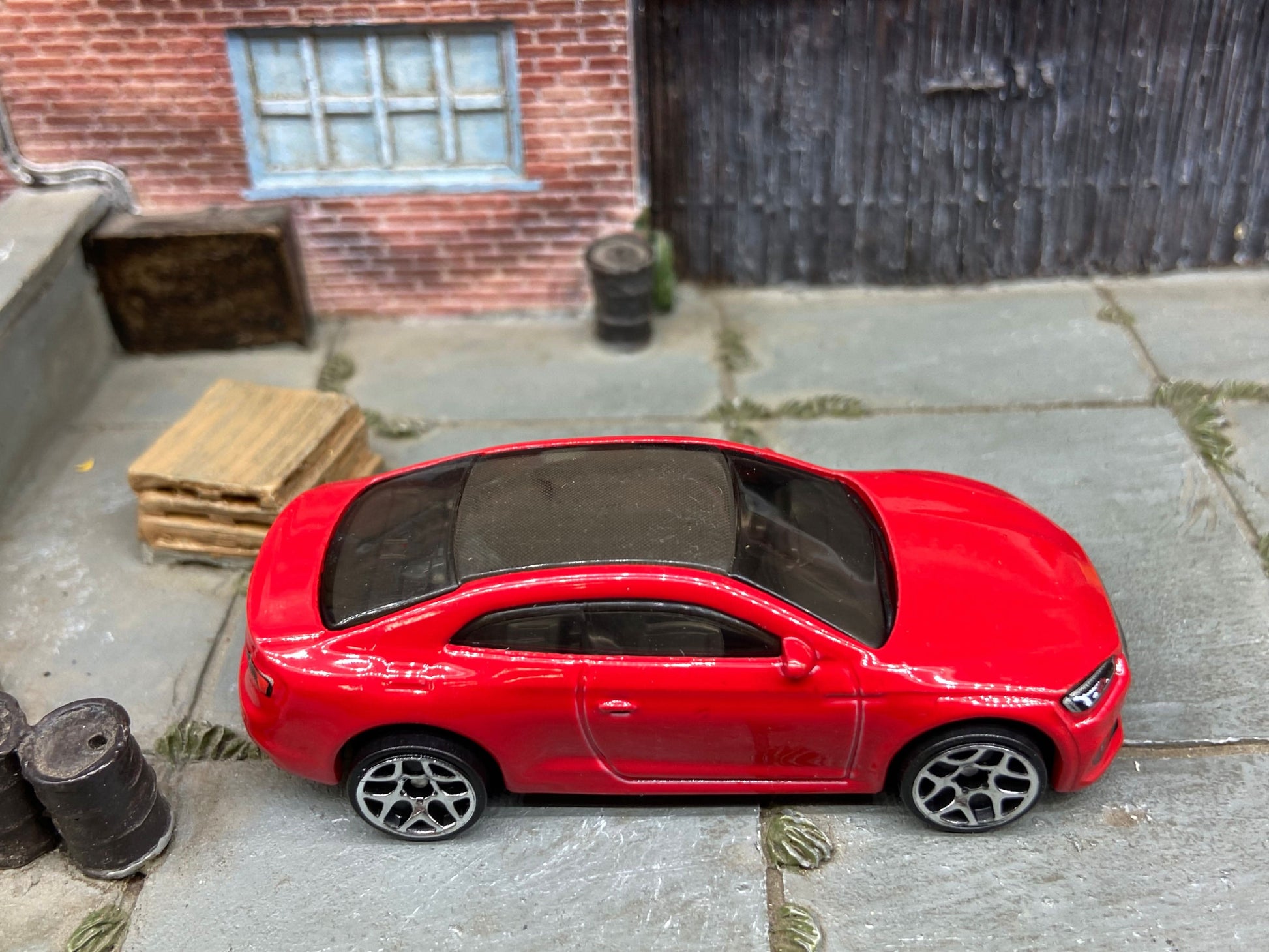 Loose Hot Wheels Audi RS 5 Coupe Dressed in Red