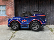 Loose Hot Wheels - Batman Batmobile 60's TV Series Car TOON'D - Blue