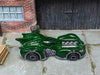 Loose Hot Wheels - Batman Batmobile Arkham Asylum - Dark Green