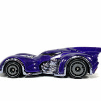 Loose Hot Wheels - Batman Batmobile Arkham Asylum - Purple